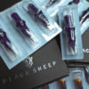 Black Sheep Tattoo Needles Sample Box featuring professional, sterilized tattoo needles for precise and smooth tattooing.